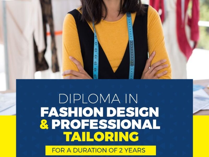 Diploma in Fashion Design and Professional Tailoring